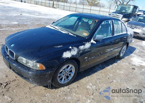 2003 BMW 525Ia из США, поврежденный, VIN WBADT43433G027474